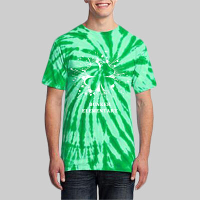 Adult Tie-Dye T-Shirt - Spring Holidays - Shamrock Thumbnail