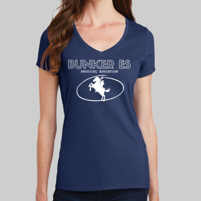 Women's V Neck Tee - PE Thumbnail