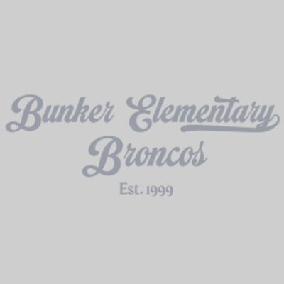Retro Bunker Elementary Broncos Grey Thumbnail