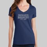 Women's Fan Favorite V Neck Tee - Bunker Thumbnail