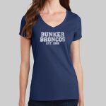 Women's Fan Favorite V Neck Tee - Bunker Thumbnail