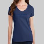 Women's Fan Favorite V Neck Tee - Bunker Thumbnail