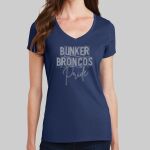 Women's Fan Favorite V Neck Tee - Bunker Thumbnail