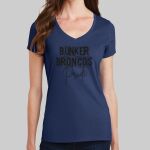Women's Fan Favorite V Neck Tee - Bunker Thumbnail