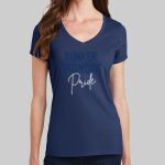 Women's Fan Favorite V Neck Tee - Bunker Thumbnail