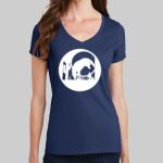 Women's Fan Favorite V Neck Tee - Bunker Thumbnail