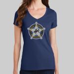 Women's Fan Favorite V Neck Tee - Bunker Thumbnail